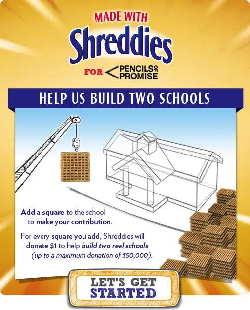 Made With Shreddies Facebook Charity