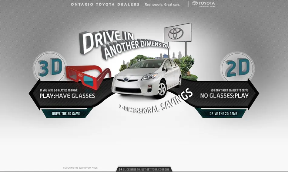 Drive In Another Dimension: 3D Experience