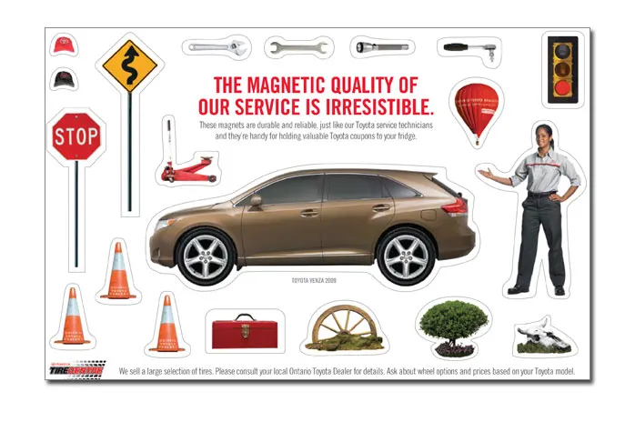 Rules of Attraction Toyota Mailer