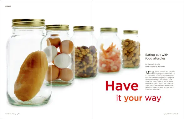 IN Burlington Magazine Layouts