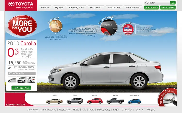 Toyota Canada More For You Promotion (image 2)