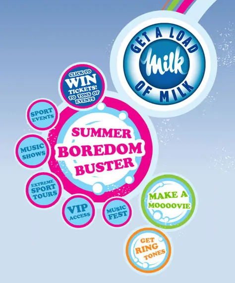 MILK Summer Bordem App