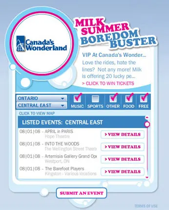 MILK Summer Bordem App (image 4)