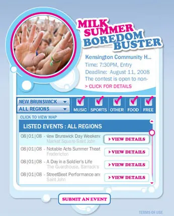 MILK Summer Bordem App (image 5)
