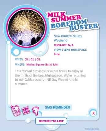 MILK Summer Bordem App (image 6)