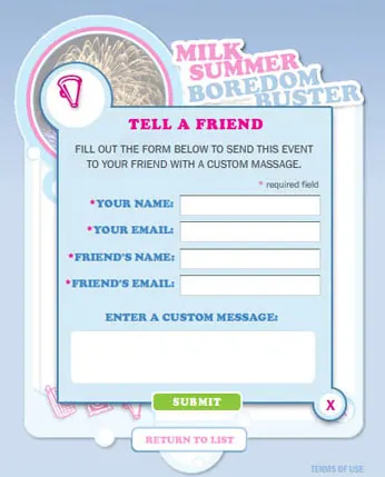 MILK Summer Bordem App (image 8)