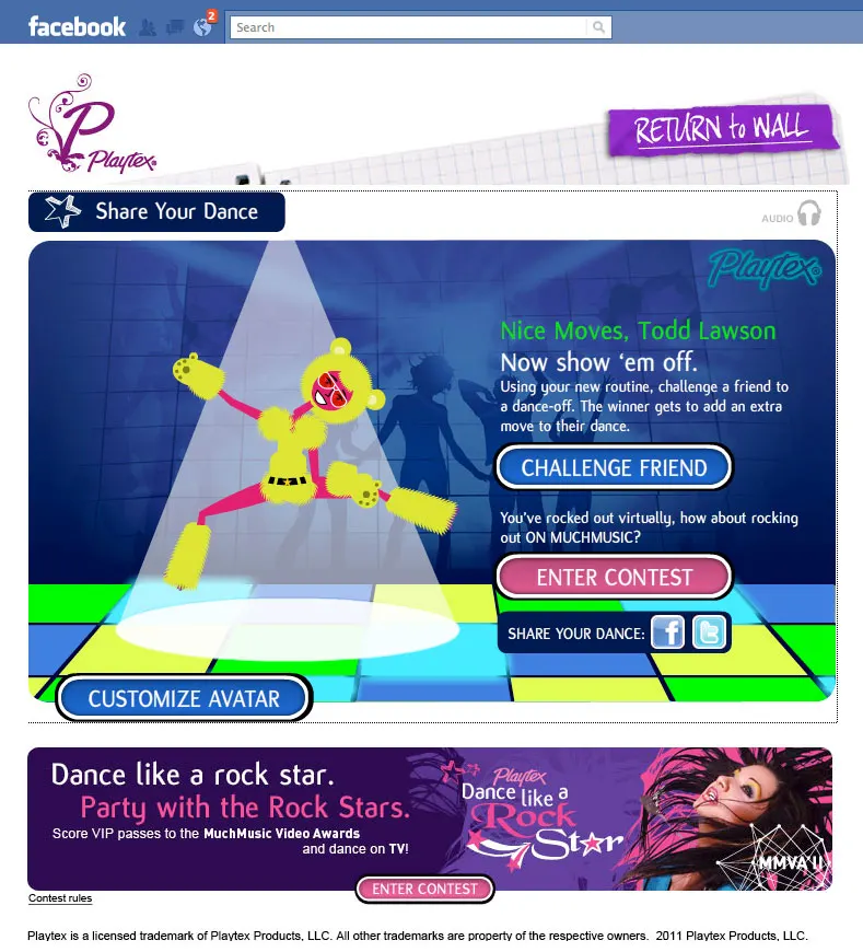 Playtex Dance-Off