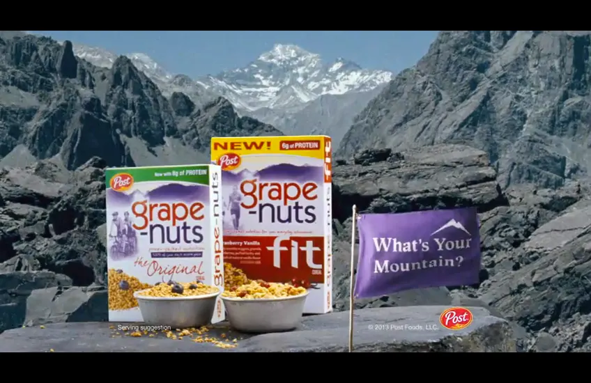 Grape-Nuts What’s Your Mountain?