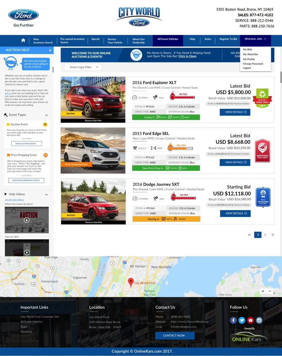 OnlineKars – Automotive Auction Platform (image 3)