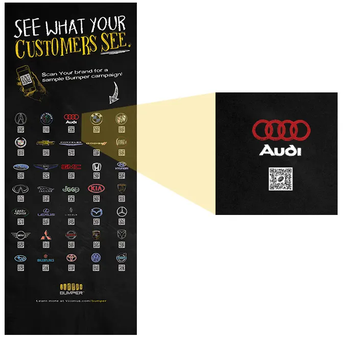 NADA Booth – Bumper Try Me OEM Pop-up Banner