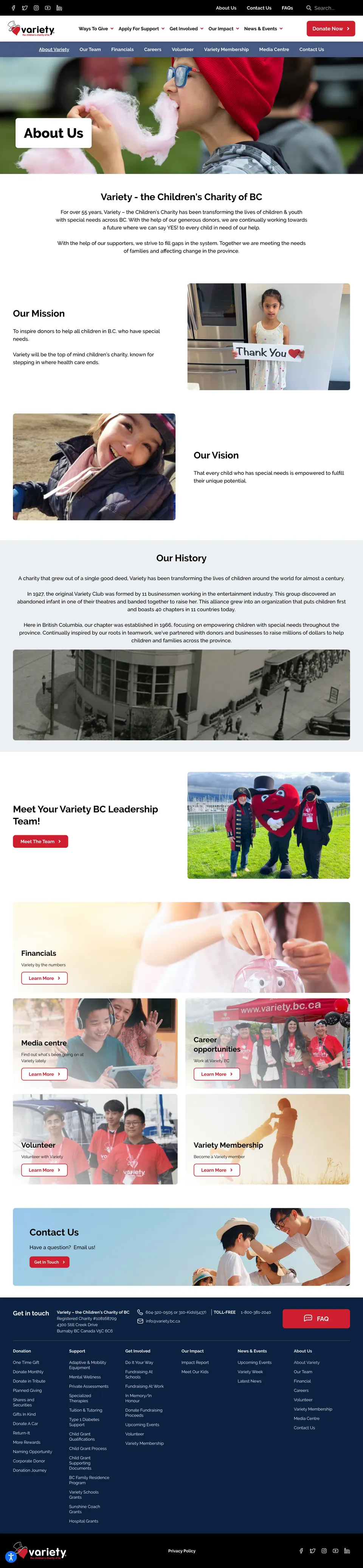 Variety.bc.ca Redesign (image 12)
